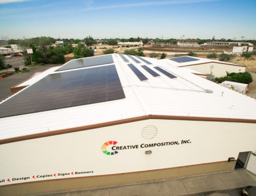 Creative Composition Commercial Solar Installation