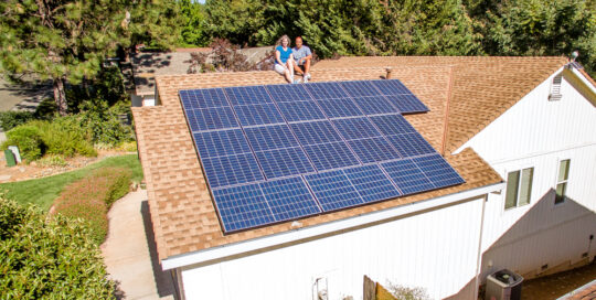 ewald roof mount residential solar panel installation