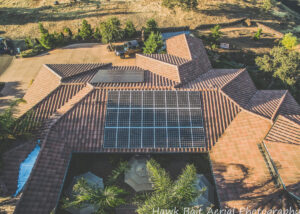 pollard roof mount residential solar panel installation