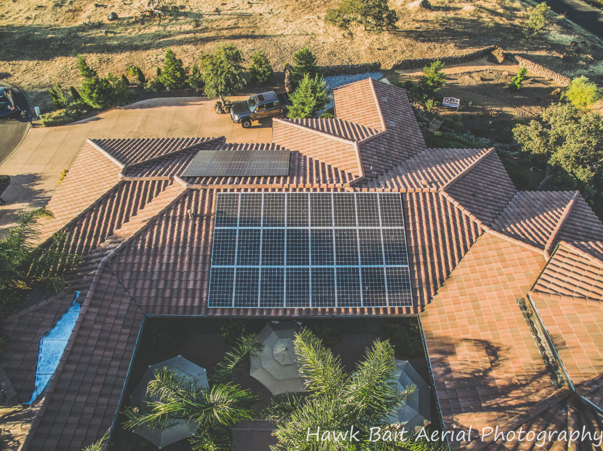 pollard roof mount residential solar panel installation