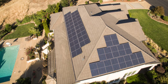 victorine roof mount residential solar panel installation