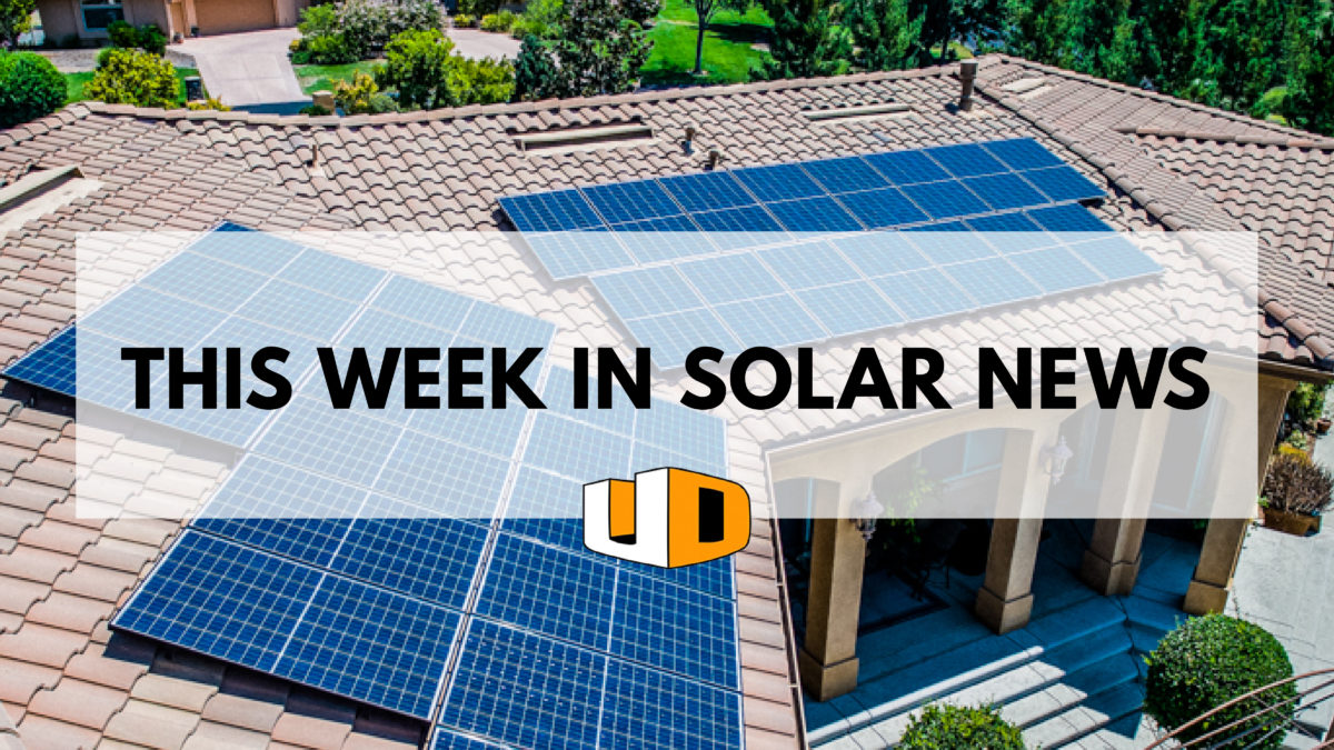 Solar News This Week