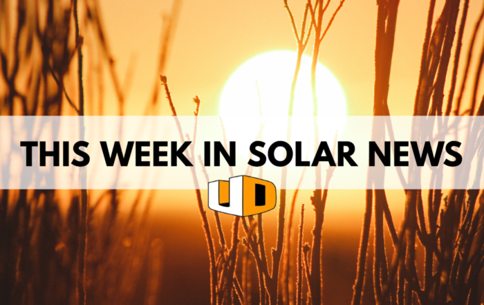this week in solar news